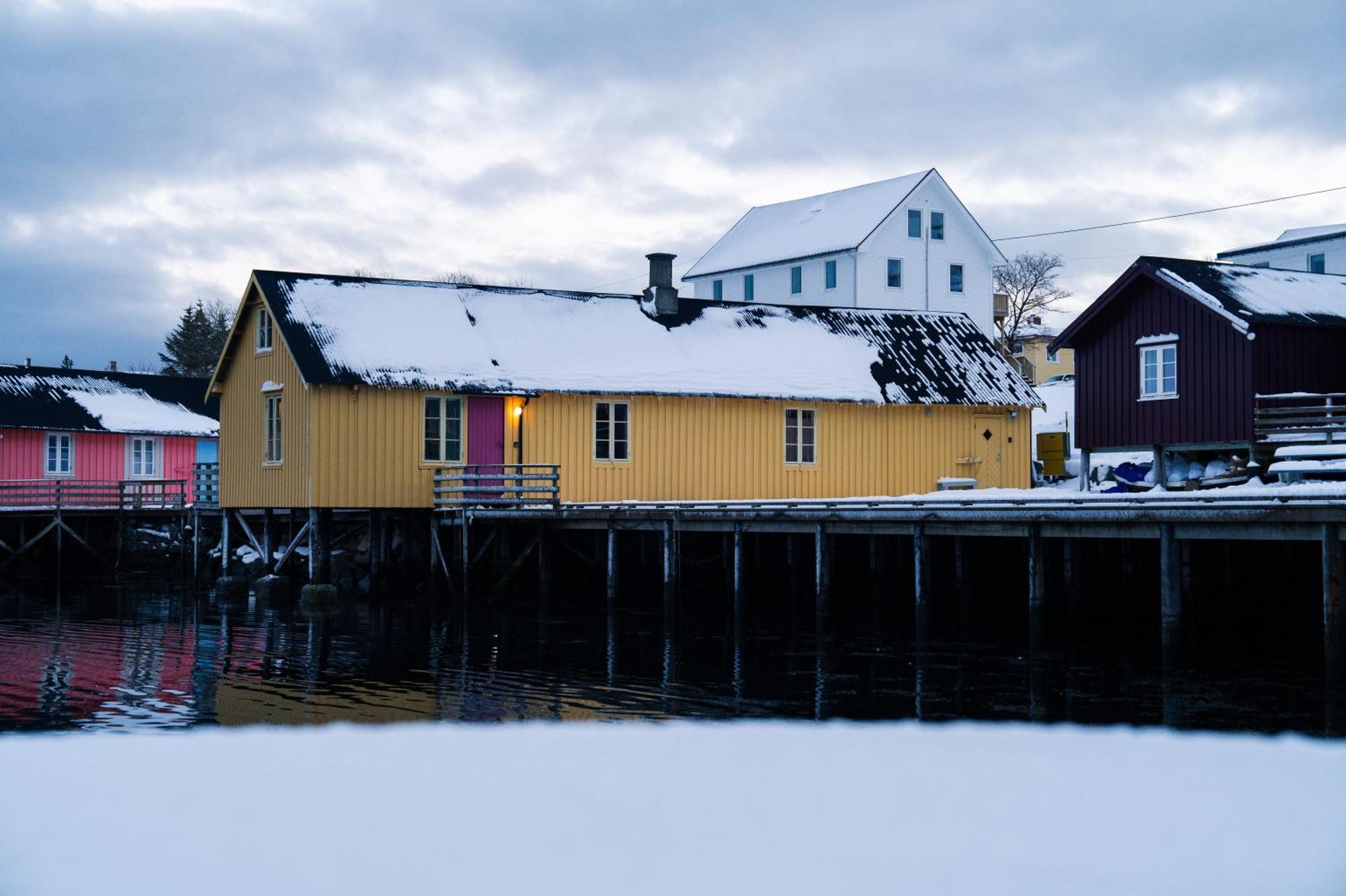 Kraemmervika Rorbuer - Rustic Cabins In Lofoten Ballstad Dış mekan fotoğraf
