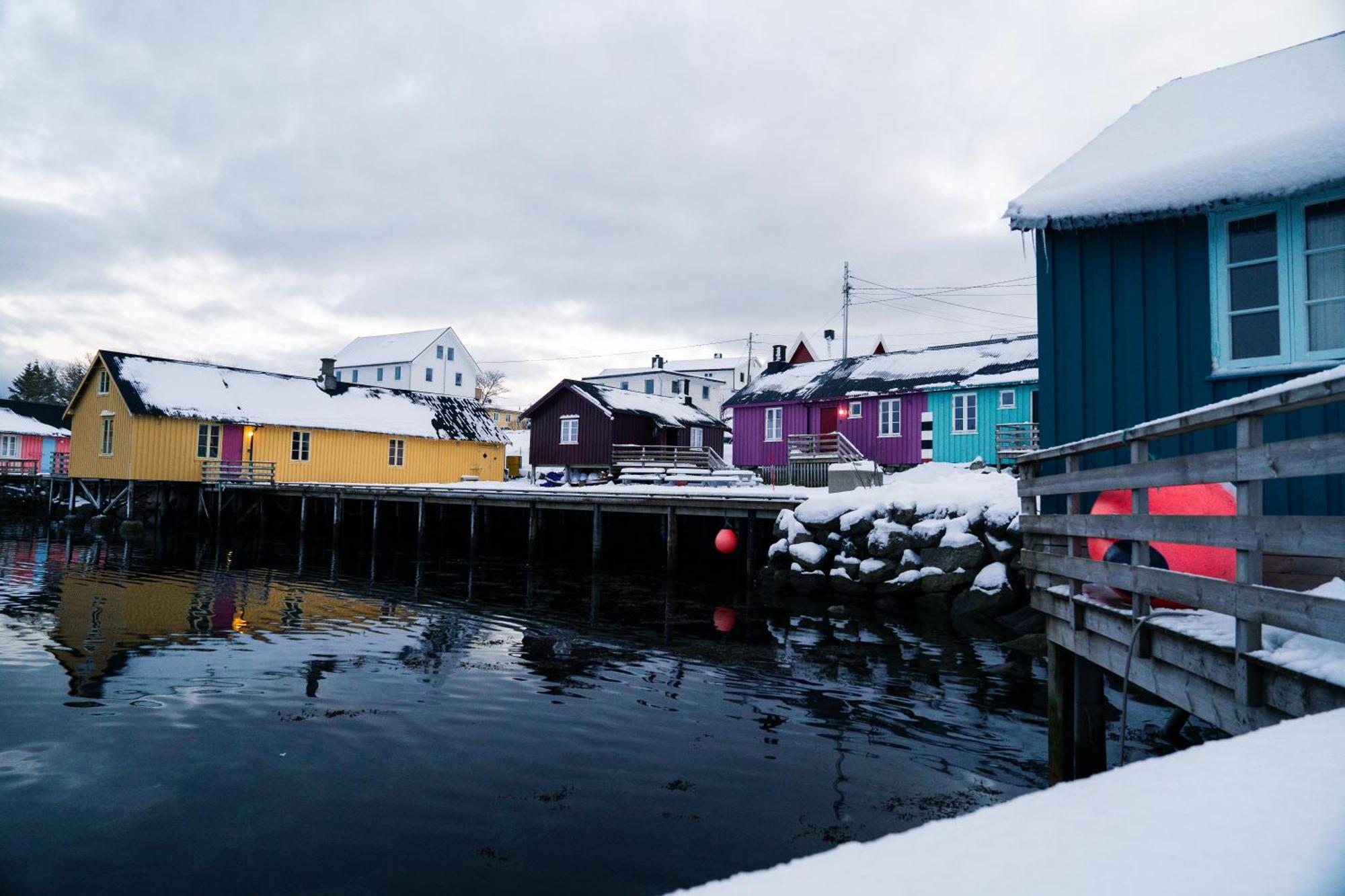 Kraemmervika Rorbuer - Rustic Cabins In Lofoten Ballstad Dış mekan fotoğraf